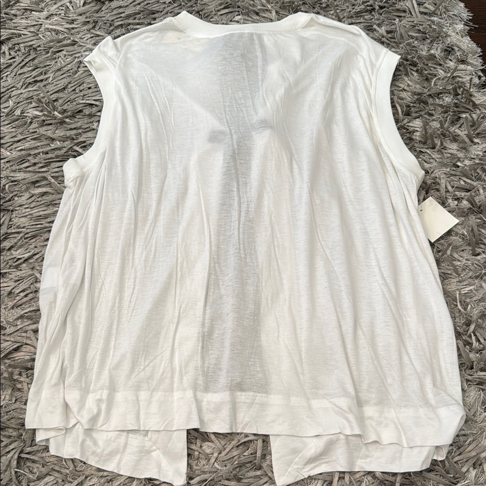 Marni | Oversized White Sleeveless Top with Bows